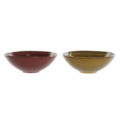 Kauss DKD Home Decor Keraamika (18 x 18 x 6 cm) (400 ml) (2 pcs) hind ja info | Toidukausid loomadele | kaup24.ee