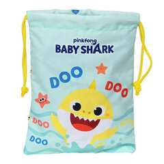 Lõunasöögikarp Baby Shark Beach Day Kollane Helesinine (20 x 25 x 2 cm) цена и информация | Посуда для хранения еды | kaup24.ee