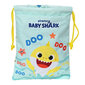 Lõunasöögikarp Baby Shark Beach Day Kollane Helesinine (20 x 25 x 2 cm) цена и информация | Toidu säilitusnõud | kaup24.ee