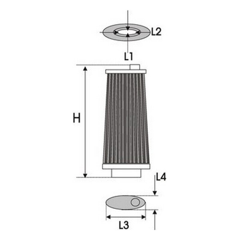 Õhufilter Green Filters G491609 hind ja info | Lisaseadmed | kaup24.ee