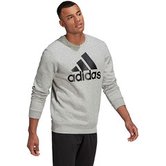 Dressipluus ilma kapuutsita, meeste Adidas Essentials Big Logo Helehall S6443172 цена и информация | Мужская спортивная одежда | kaup24.ee