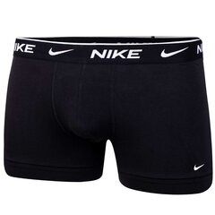 Meeste aluspüksid Nike TRUNK 3PK, 3 paari, mustad/khaki värvi 0000KE1008 1R5 43034 hind ja info | Meeste aluspesu | kaup24.ee