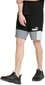 Puma Lühikesed Püksid Ess+ Block Shorts Black White Grey 847429 01 847429 01/L цена и информация | Meeste spordiriided | kaup24.ee