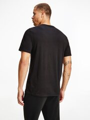 Футболка мужская Calvin Klein S/S CREW NECK, черная 000NM1903E WK5 42554 цена и информация | Мужские футболки | kaup24.ee