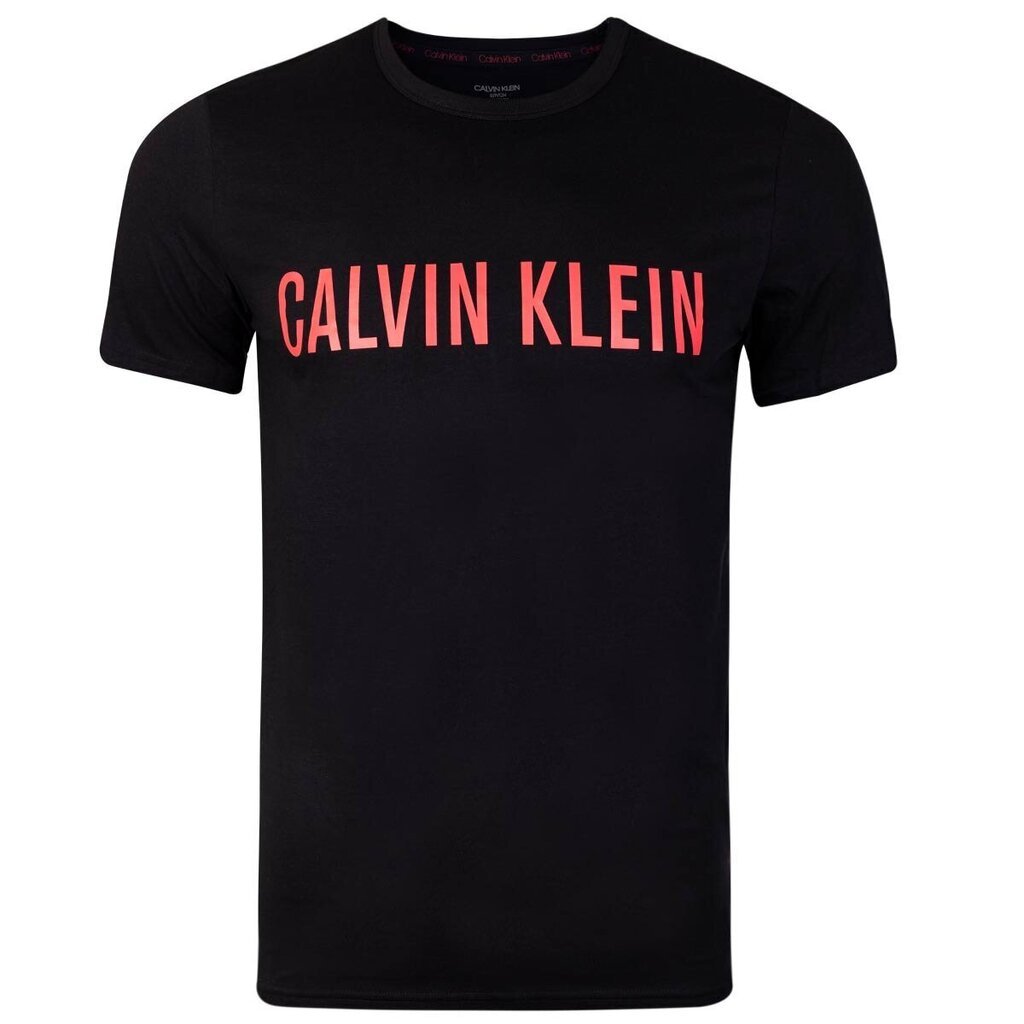 Meeste T-särk CALVIN KLEIN S/S CREW NECK, must 000NM1959E XY8 42509 цена и информация | Meeste T-särgid | kaup24.ee