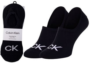 Meeste sokid Calvin Klein 2 paari, mustad, 701218716 001 44533 hind ja info | Meeste sokid | kaup24.ee