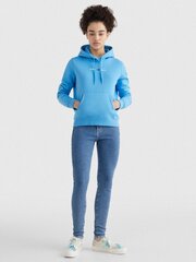 Утепленная женская блузка Tommy Hilfiger TJW LINEAR LOGO HOODIE BLUE DW0DW10132 CY0 43687 цена и информация | Женские кофты | kaup24.ee