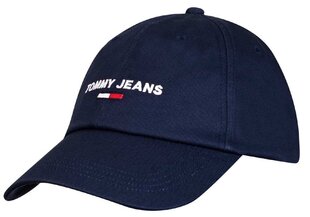 Мужская кепка Tommy Hilfiger TJM SPORT CAP NAVY AM0AM07174 C87 37887 цена и информация | Мужские шарфы, шапки, перчатки | kaup24.ee