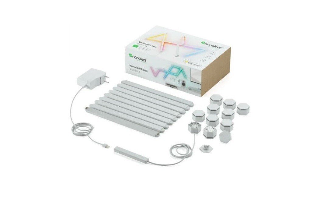 Nanoleaf Lines Starter Kit (9 paneeli) цена и информация | LED ribad | kaup24.ee