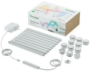 Nanoleaf Lines Starter Kit (9 paneeli) hind ja info | LED ribad | kaup24.ee