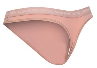 Calvin Klein naiste aluspüksid THONG BEEŽ 000QD3790E 9XV 28914 hind ja info | Naiste aluspüksid | kaup24.ee