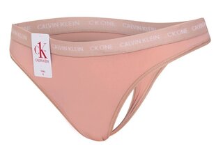 Calvin Klein naiste aluspüksid THONG BEEŽ 000QD3790E 9XV 28914 hind ja info | Naiste aluspüksid | kaup24.ee