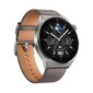 Huawei Watch GT 3 Pro Titanium Gray Leather цена и информация | Nutikellad (smartwatch) | kaup24.ee