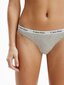 Naiste stringid Calvin Klein THONG, hall 0000D1617E 020 45033 цена и информация | Naiste aluspüksid | kaup24.ee