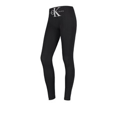 Naiste retuusid Calvin Klein CKJ WOMEN LEGGING 1P HIGH-WAIST LOGO, must 701220429 001 44648 hind ja info | Naiste spordiriided | kaup24.ee