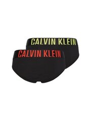 Meeste aluspüksid Calvin Klein SLIPY HIP BRIEF 2 paari, must 000NB2601A W3M 44994 hind ja info | Meeste aluspesu | kaup24.ee