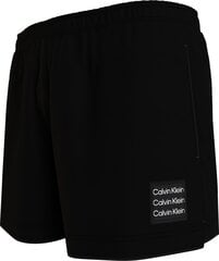 Мужские шорты-плавки Calvin Klein MEDIUM DRAWSTRING, черные KM0KM00712 BEH 45165 цена и информация | Мужские шорты | kaup24.ee