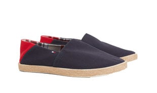 Мужские эспадрильи Tommy Hilfiger EASY SUMMER SLIP ON, темно-синие FM0FM00569 403 45362 цена и информация | Мужские ботинки | kaup24.ee