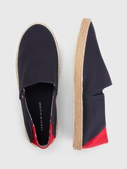 Мужские эспадрильи Tommy Hilfiger EASY SUMMER SLIP ON, темно-синие FM0FM00569 403 45362 цена и информация | Мужские ботинки | kaup24.ee