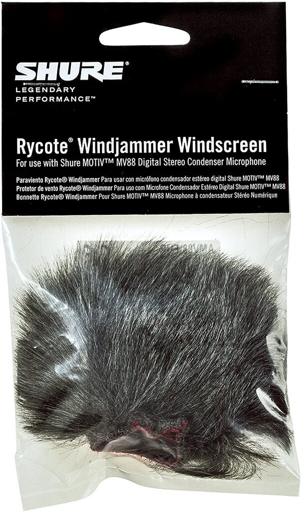 Shure Mv88 Rycote Windjammer hind ja info | Lisatarvikud fotoaparaatidele | kaup24.ee