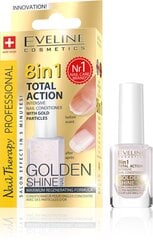 Интенсивный бальзам для ногтей с золотыми частицами Nail Therapy Professionnal Golden Shine 8IN1 12 мл цена и информация | Лаки для ногтей, укрепители для ногтей | kaup24.ee