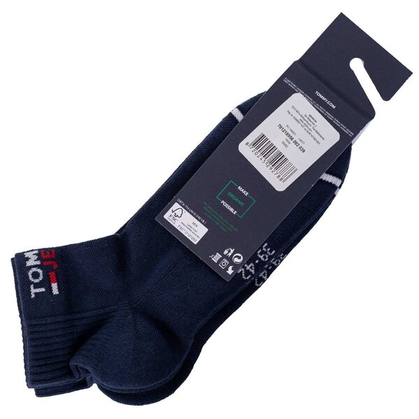Женские носки Tommy Hilfiger, 2 пары, темно-синие 701218956 002 43075 цена  | kaup24.ee