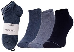 Мужские носки Calvin Klein, 3 пары JEANS/NAVY 100001877 004 28801 цена и информация | Мужские носки | kaup24.ee