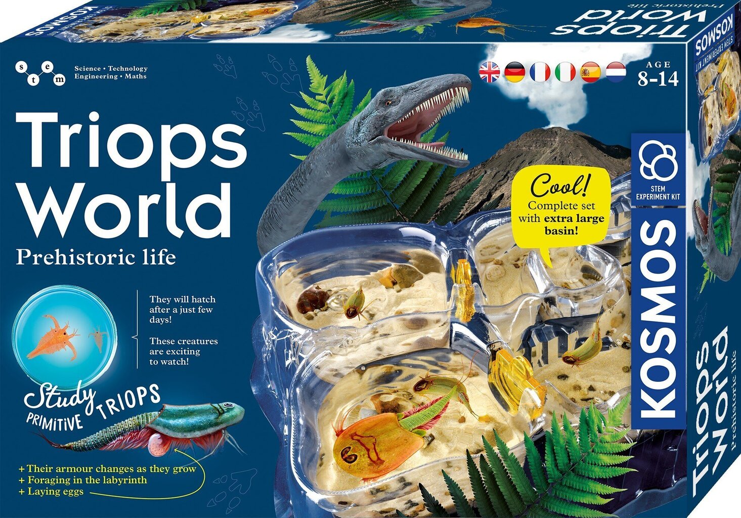 Triops World Loovkomplekt, 8-aastane+ цена и информация | Arendavad mänguasjad | kaup24.ee