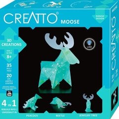 Творческий набор Creatto Moose, 8 лет+ цена и информация | Развивающие игрушки | kaup24.ee