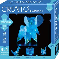 Loominguline komplekt Creatto Elefant, 6+ aastat hind ja info | Arendavad mänguasjad | kaup24.ee