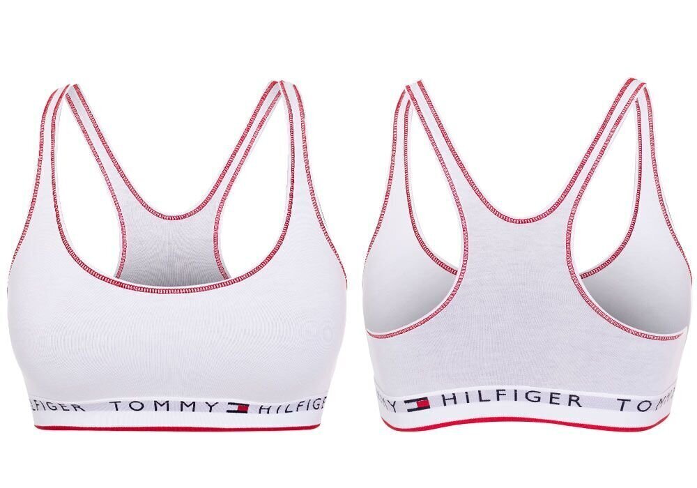 Naiste rinnahoidja Tommy Hilfiger BRALETTE VALGE UW0UW02743 YBR 28865 цена и информация | Rinnahoidjad | kaup24.ee