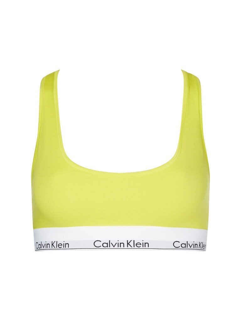 Rinnahoidja Calvin Klein BRALETTE, kollane 0000F3785E VIJ 42752 hind ja info | Rinnahoidjad | kaup24.ee