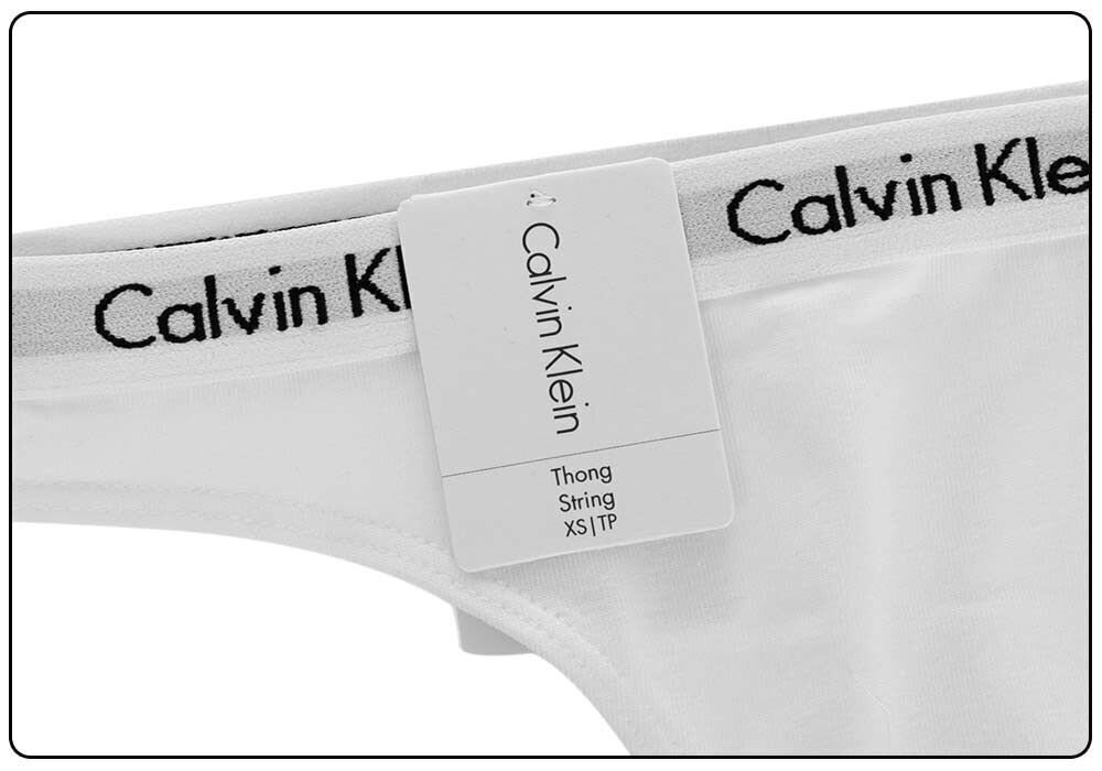 Calvin Klein naiste aluspüksid THONG WHITE D1617E 100 30236 цена и информация | Naiste aluspüksid | kaup24.ee