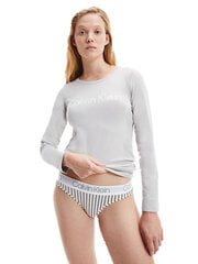 Naiste stringid Calvin Klein THONG WHITE 000QD3751E 13Q 45734 hind ja info | Naiste aluspüksid | kaup24.ee