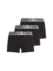 Мужские трусы Calvin Klein, TRUNK 3 пары, черные 000NB3130A 7V1 45444 цена и информация | Мужские трусы | kaup24.ee