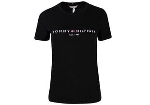 Женская футболка Tommy Hilfiger T-SHIRT HERITAGE HILFIGER C-NK REG TEE BLACK WW0WW31999 BDS 30484 цена и информация | Женские футболки | kaup24.ee