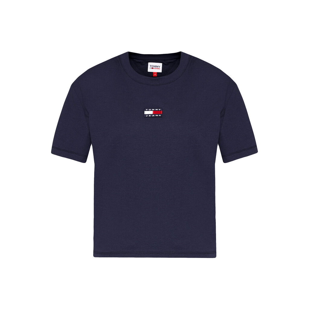 Tommy Hilfiger naiste T-särk TJW TOMMY CENTER BADGE TEE, tumesinine DW0DW10404 C87 43243 hind ja info | Naiste T-särgid, topid | kaup24.ee