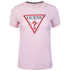 Женская футболка Guess T-SHIRT SS CN ORIGINAL TEE PINK W1YI1BI3Z11 G6K9 43518 цена и информация | Футболка женская | kaup24.ee