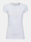 Guess naiste T-särk T-SHIRT SS EYELET FLORAL LOG WHITE W2GI31KA0Q1 G011 43552 цена и информация | Naiste T-särgid, topid | kaup24.ee