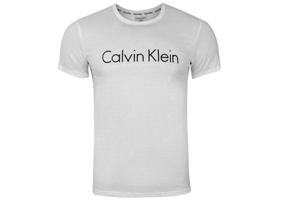 Calvin Klein meeste T-särk SS/S CREW NECK WHITE NM1129E 100 30300 цена и информация | Meeste T-särgid | kaup24.ee