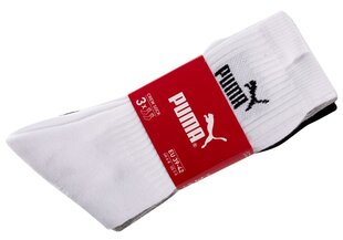 Мужские носки Puma 3 пары, черные/серые/белые 883296 10 41066 цена и информация | Meeste sokid | kaup24.ee