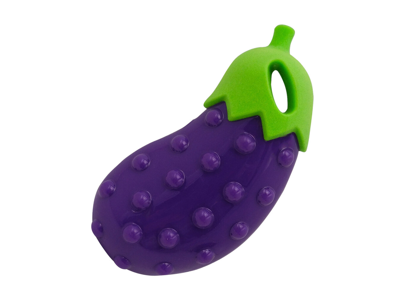 Vadigran TPR Popcorn Eggplant koera mänguasi, 14cm цена и информация | Mänguasjad koertele | kaup24.ee