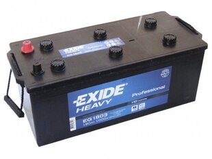 Аккумулятор Exide Heavy EG1803 180Ah 1000A цена и информация | Батареи | kaup24.ee