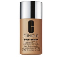 Jumestuskreem Clinique Even Better SPF15 30 ml, WN 115.5 Mocha D цена и информация | Пудры, базы под макияж | kaup24.ee