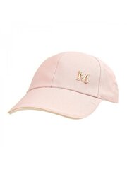 Tüdrukute nokamüts 34188 02, roosa/kuldne 34188*02-52/54 hind ja info | Tüdrukute mütsid, sallid, kindad | kaup24.ee
