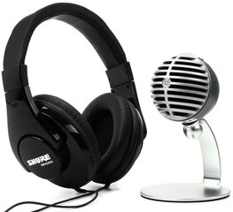 Shure MV5 A SRH240, komplekt цена и информация | Микрофоны | kaup24.ee