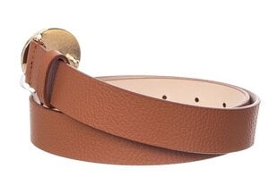 Женский ремень Tommy Hilfiger TH ROUND BUCKLE BELT 3.0 BROWN AW0AW09487 RAI 29303 цена и информация | Женские ремни | kaup24.ee