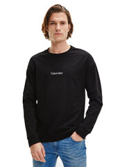 Meeste T-särk Calvin Klein SWEATSHIRT L/S, must 000NM2172E UB1 42830 цена и информация | Мужские футболки | kaup24.ee