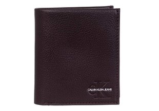 Meeste rahakott Calvin Klein MICRO PEBBLE SMALL N/S TRIFOLD PRUUN K50K507227 BAP 36937 цена и информация | Мужские кошельки | kaup24.ee