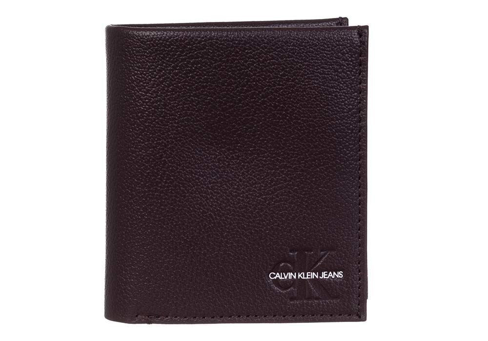 Meeste rahakott Calvin Klein MICRO PEBBLE SMALL N/S TRIFOLD PRUUN K50K507227 BAP 36937 цена и информация | Meeste rahakotid | kaup24.ee